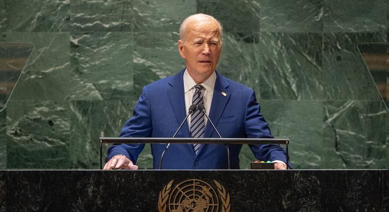 According to Biden, by uniting, we have the ability to overcome any obstacle.