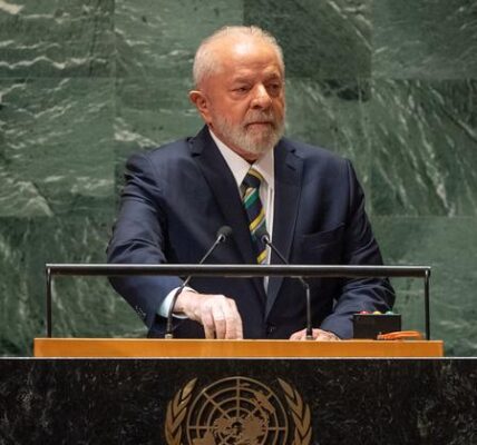 Brazil's former president, Lula da Silva, stated at the UN Assembly that armed conflicts are a violation of human rationality.