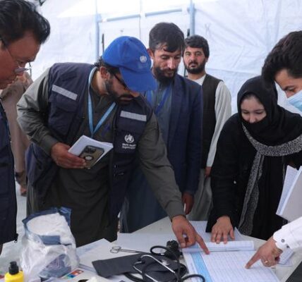 Health consequences from earthquakes in Afghanistan are described as "staggering."