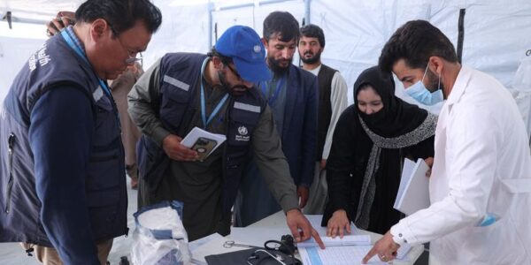 Health consequences from earthquakes in Afghanistan are described as "staggering."