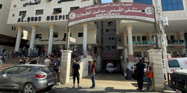 The UN humanitarian group reports that Gaza hospitals are barely managing to survive.