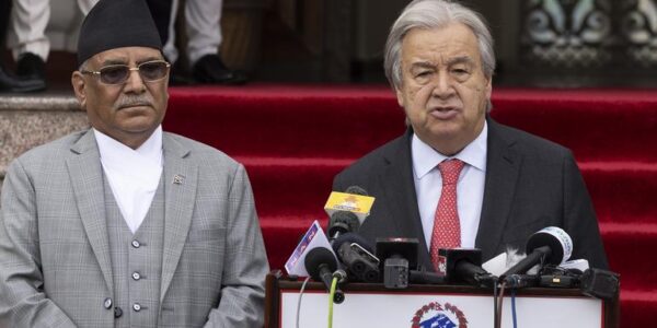 The United Nations Secretary-General Guterres states that the situation in Gaza is becoming increasingly dire with each passing hour.