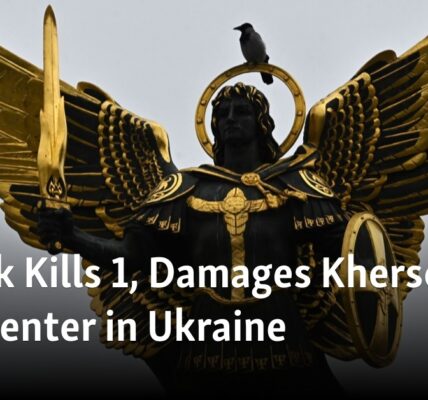 1 Fatality and Damage to Kherson City Center in Ukraine from Attack