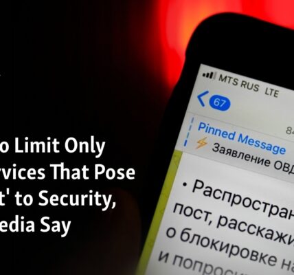 According to state media, Russia plans to restrict VPN services that are deemed a security threat.