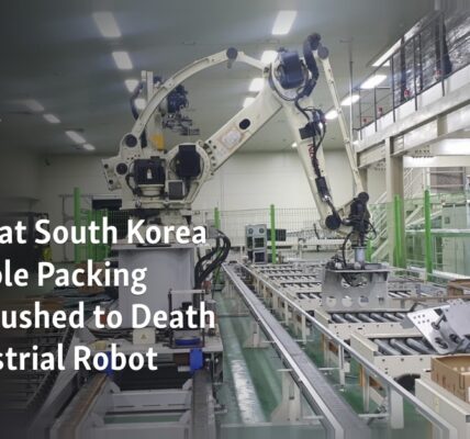 An employee at a vegetable packing facility in South Korea was fatally injured by an industrial robot.