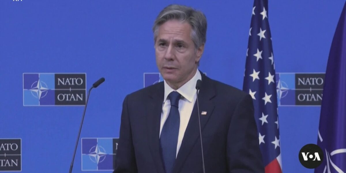 Blinken Ensures NATO Allies of US' Continued Commitment to Ukraine