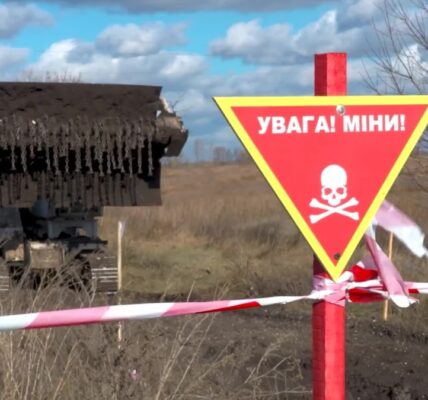 Clearing the landmines in Ukraine is a task that may require several years, possibly even decades.
