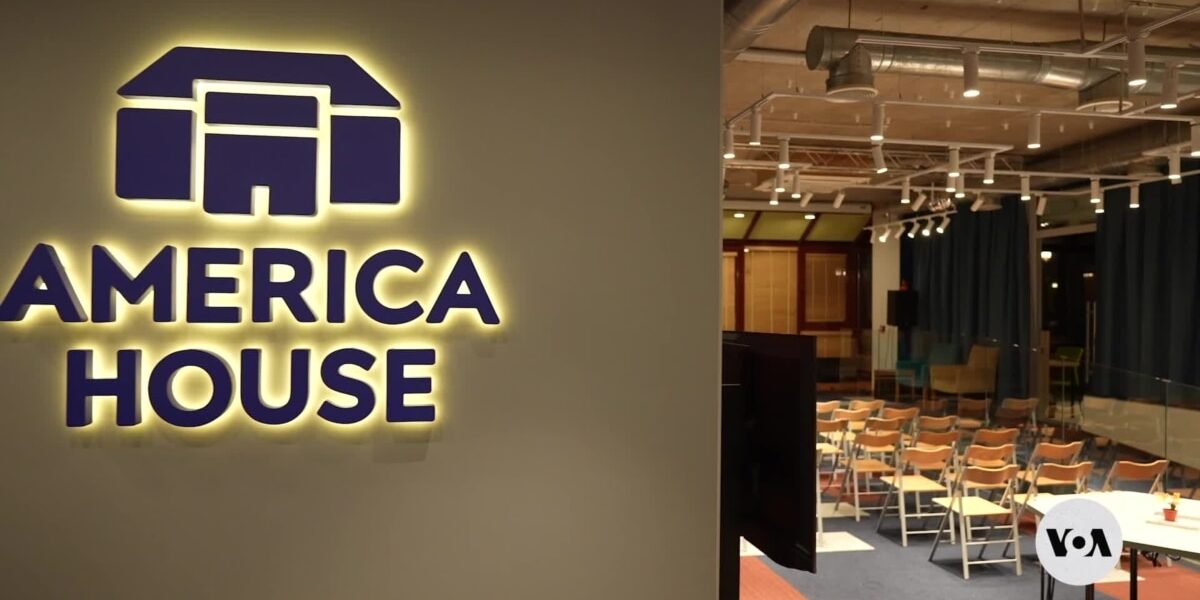 Despite the ongoing war in Ukraine, America House has opened in Odessa.