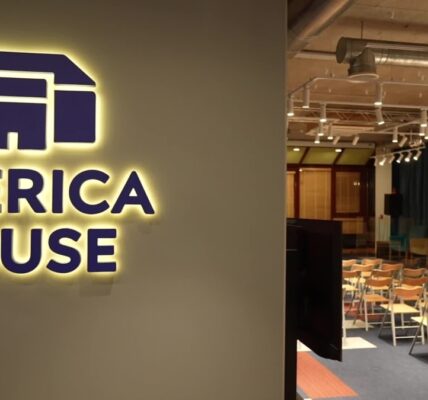 Despite the ongoing war in Ukraine, America House has opened in Odessa.