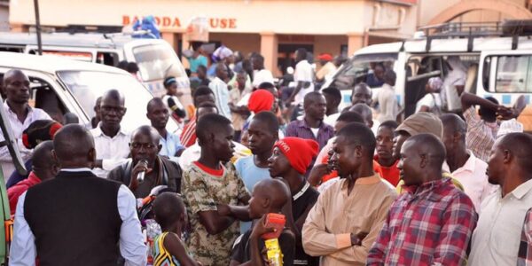 Fighting gender-based violence door-to-door with support of Ugandan men