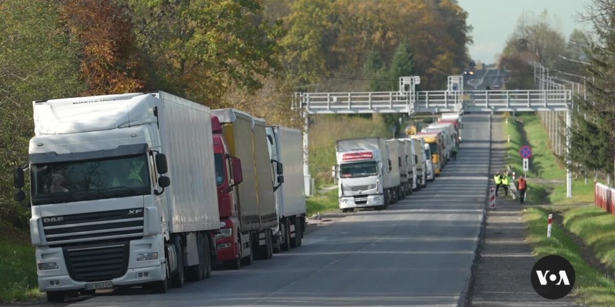 Polish truck drivers are currently protesting by blocking border crossings into Ukraine.