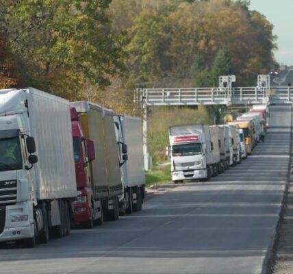 Polish truck drivers are currently protesting by blocking border crossings into Ukraine.