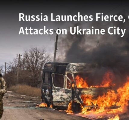 The city of Ukraine is being fiercely attacked by Russia at high cost.