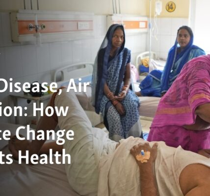 The effects of climate change on health: Heat, illness, and air pollution