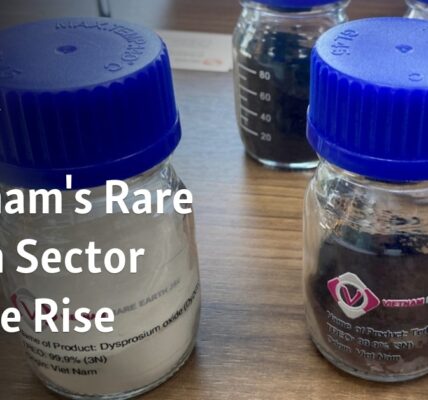 The rare earth sector in Vietnam is experiencing growth.