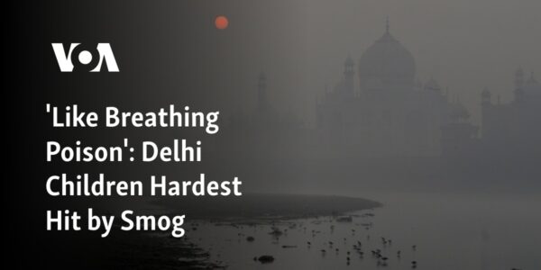 The Smog is Harming Delhi's Children the Most: 'Like Inhaling Poison'