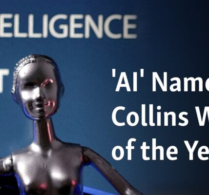 The term 'AI' has been chosen as the Collins Word of the Year.
