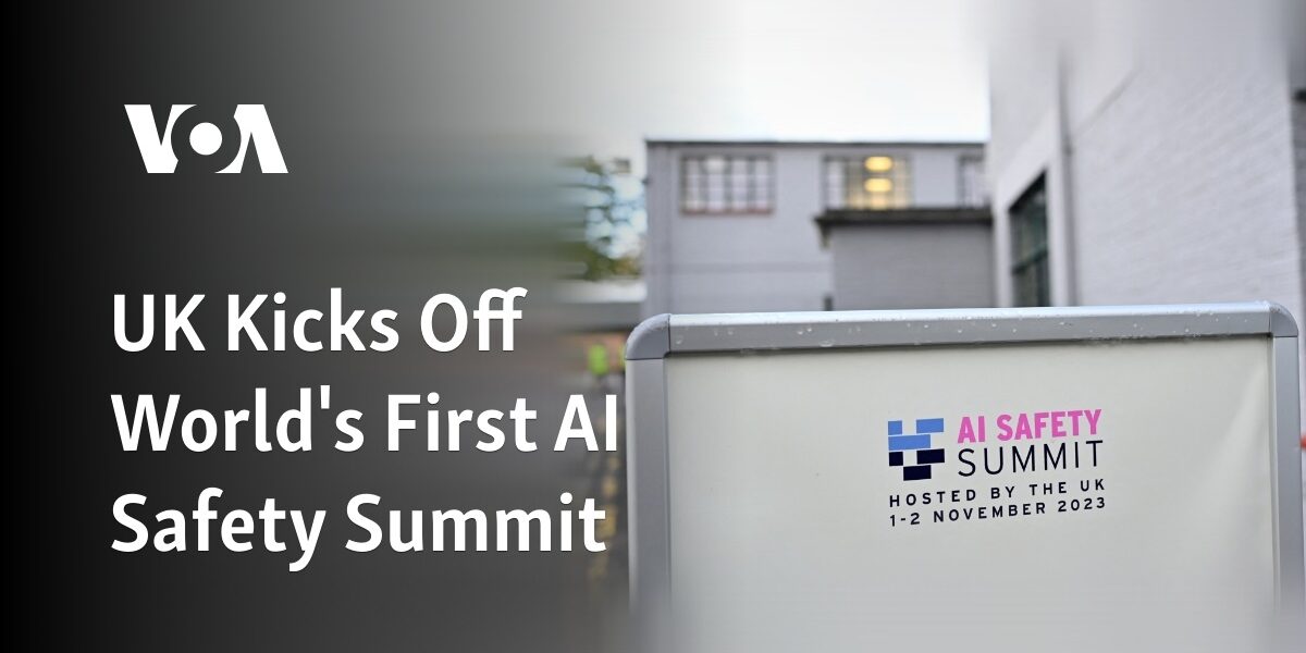The United Kingdom has launched the inaugural AI Safety Summit, making it the first of its kind in the world.