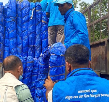 The United Nations teams are providing aid and assistance in response to a devastating earthquake that struck western Nepal.