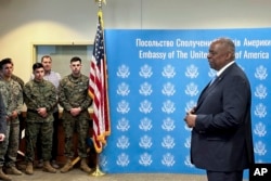 The US Secretary of Defense unexpectedly travels to Kyiv for a visit.
