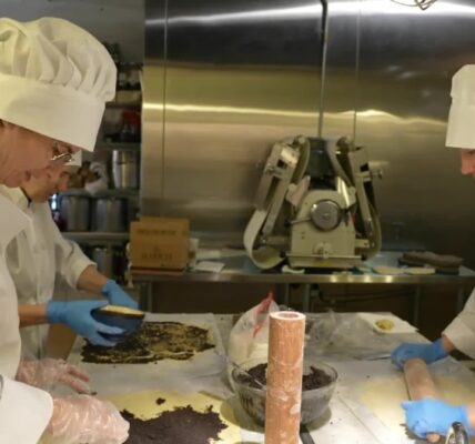Ukrainian individuals seeking refuge have discovered employment and a sense of belonging at a bakery in California.