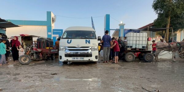 UPDATE: The crisis at the Gaza hospital persists as heavy rain causes additional concern.