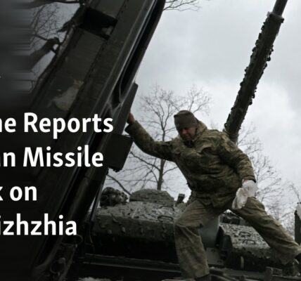 Zaporizhzhia in Ukraine has reported a missile attack by Russia.
