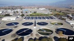 The San Jose-Santa Clara Regional wastewater facility is seen in San Jose, California, Dec. 13, 2023.