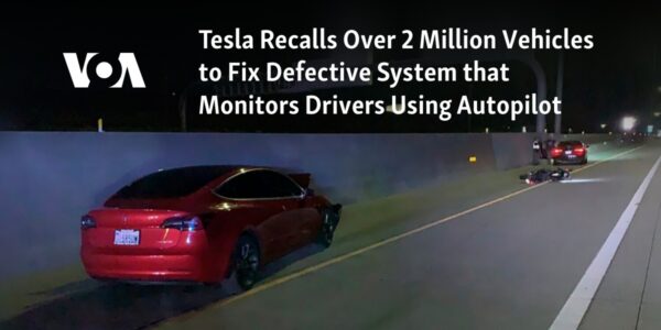 Over 2000000 Tesla vehicles are being recalled due to a faulty system that monitors drivers when using the Autopilot feature.