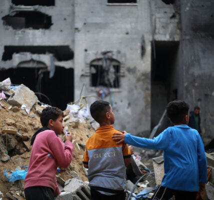 Ten weeks of extreme hardship for the children living in Gaza, according to a report by UNICEF.