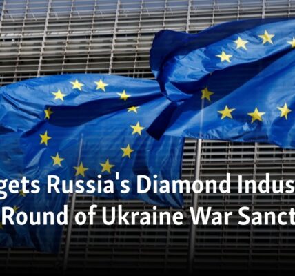 The European Union has set its sights on Russia's diamond sector as part of their most recent sanctions against the ongoing conflict in Ukraine.