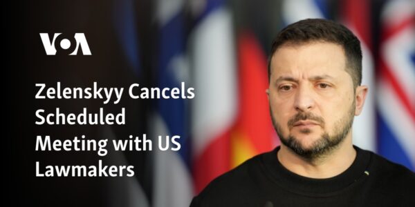 Zelenskyy Scraps Planned Meeting with American Legislators.