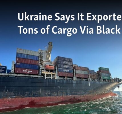According to Ukraine, 15 million tons of goods were exported through the Black Sea.