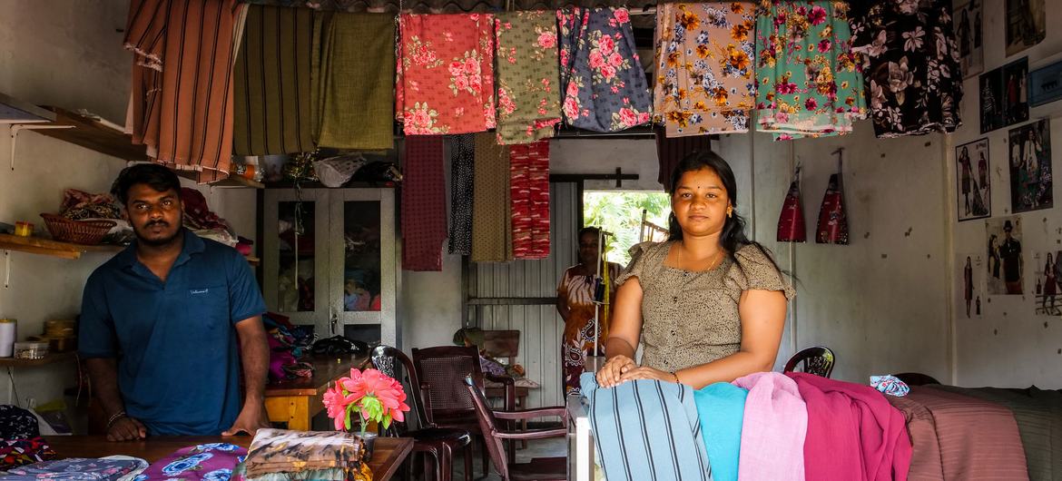 Many businesses, especially microenterprises like Ankita’s shop, were severely impacted by the financial crisis in Sri Lanka.
