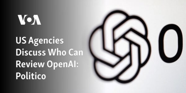 American government organizations are in conversation about which individuals are eligible to evaluate OpenAI, according to Politico.