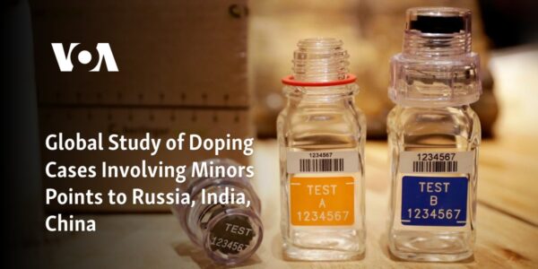 , and

A recent worldwide investigation revealed that Russia, India, China, and
the United States have the highest number of doping cases involving minors.