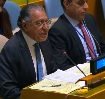 Guterres states that the Israeli leadership's refusal of the two-state solution is not acceptable.