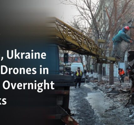 In the most recent overnight attacks, Russia and Ukraine have successfully taken down unmanned aerial vehicles.