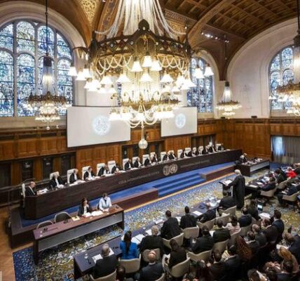 Israel claims that their actions against Hamas in Gaza are a form of self-defense, according to their statement to the world court.