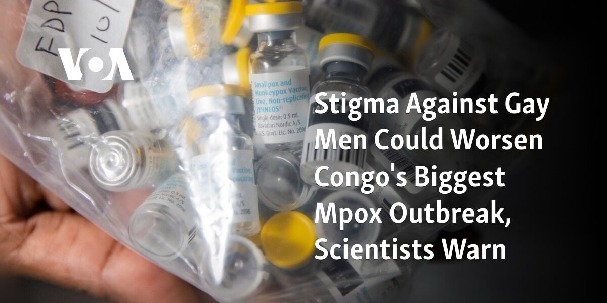 Scientists Warn That Negative Attitudes Towards Homosexual Men Could Exacerbate Congo's Largest Mpox Outbreak