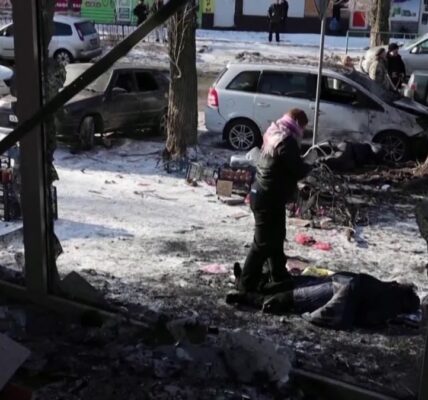 Several people killed, wounded following shelling in Donetsk; Ukraine is accused by Russia.