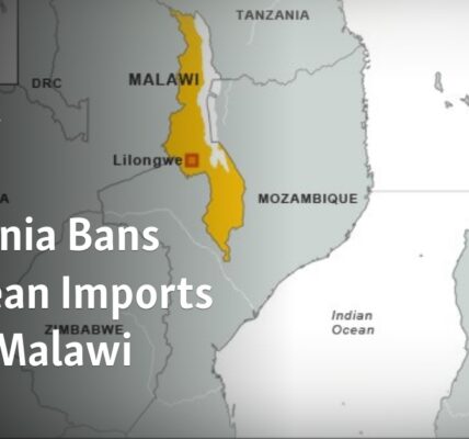 Tanzania prohibits the importation of soybeans from Malawi.