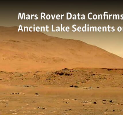 The data from the Mars Rover confirms the presence of sediment in an ancient Martian lake.