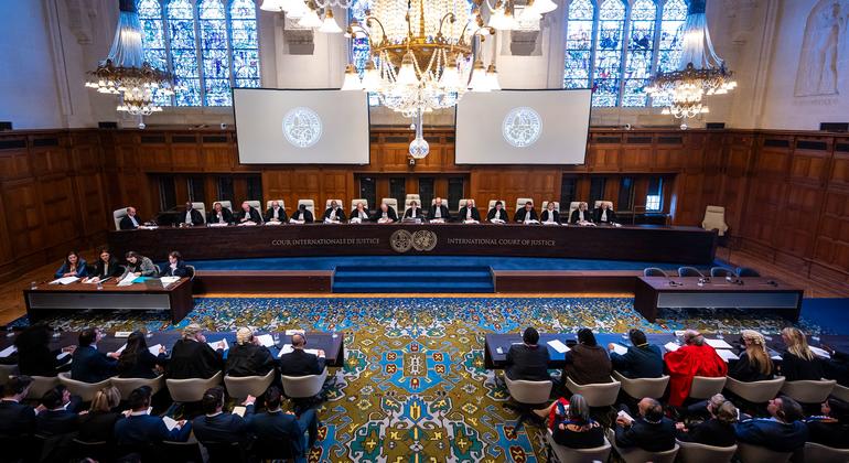 The International Court of Justice urges for measures to prevent genocidal actions in Gaza.