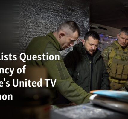 The relevance of Ukraine's United TV Marathon is being questioned by journalists.