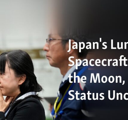 The status of Japan's lunar spacecraft on the Moon is currently unclear.