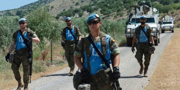 The UN Force in Lebanon denounces the assault on peacekeeping forces.