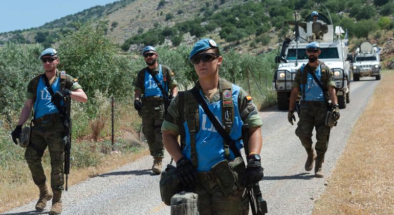 The UN Force in Lebanon denounces the assault on peacekeeping forces.