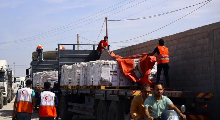 The United Nations is calling for significant changes to be made in order to improve access to aid relief in Gaza, citing concerns of a potential famine.