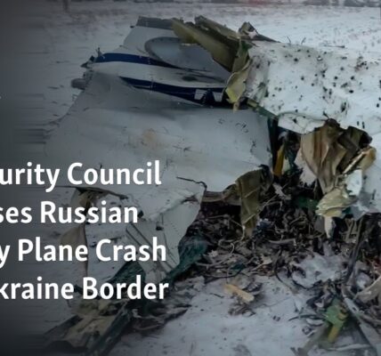 The United Nations Security Council is in talks about the recent crash of a Russian military aircraft near the border with Ukraine.